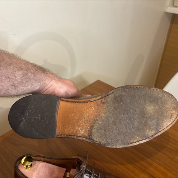 Allen Edmonds Park Avenue – Brown Calf – Size 14D - Picture 4 of 9